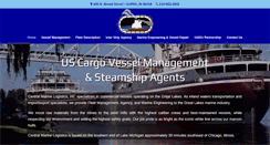 Desktop Screenshot of centralmarinelogistics.com